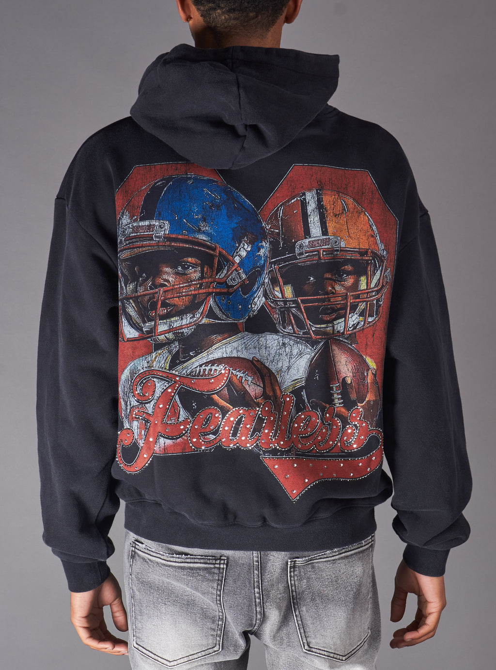 Young Saint Hoodie - Rift -  Black 303H