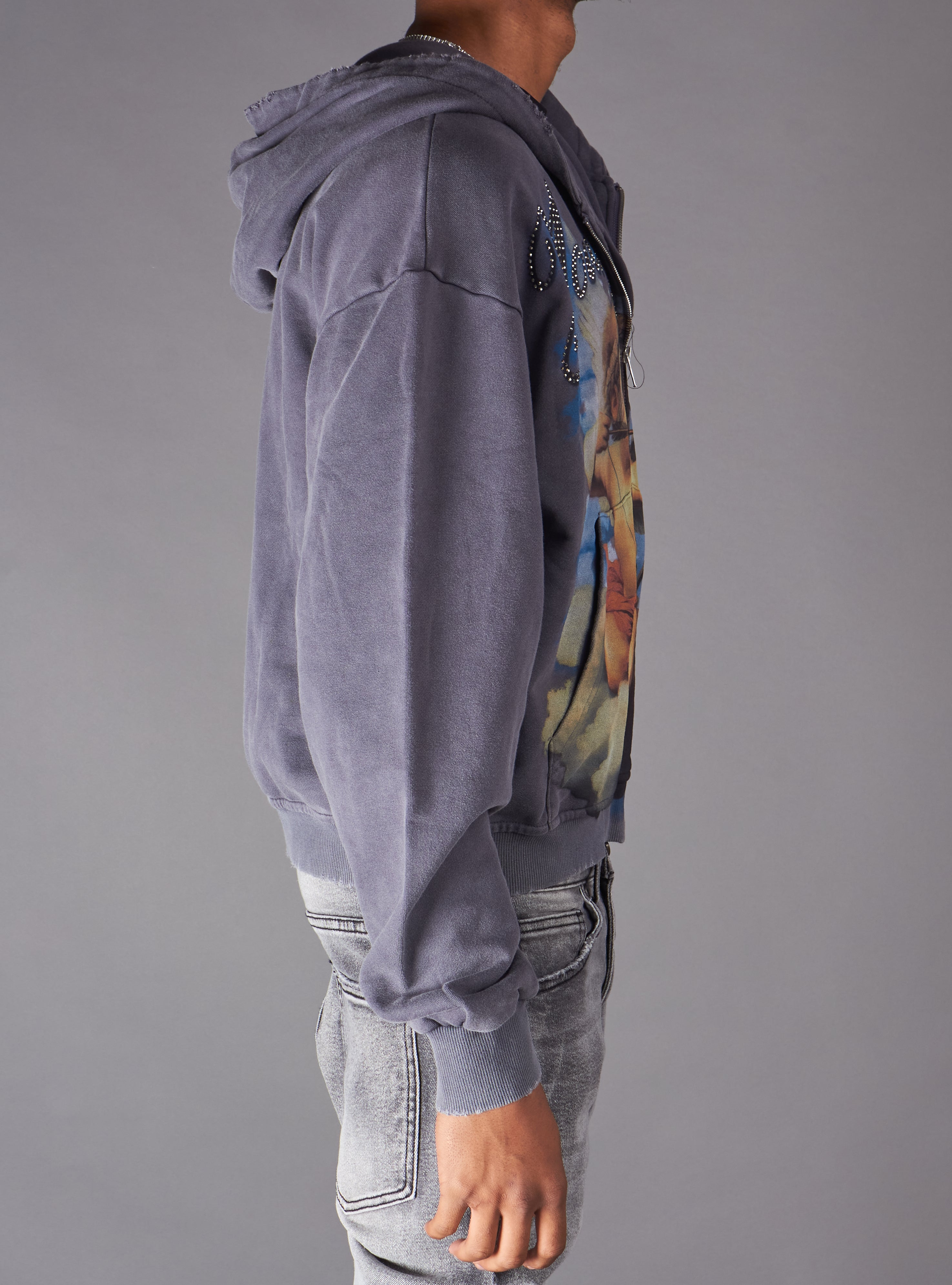 Young Saint Hoodie - Ember -  Grey - 612Z