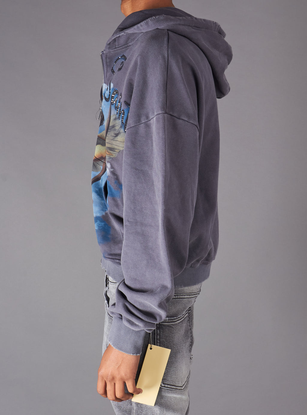 Young Saint Hoodie - Ember -  Grey - 612Z