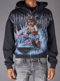 Young Saint hoodie - Halo -  Black - 204Z
