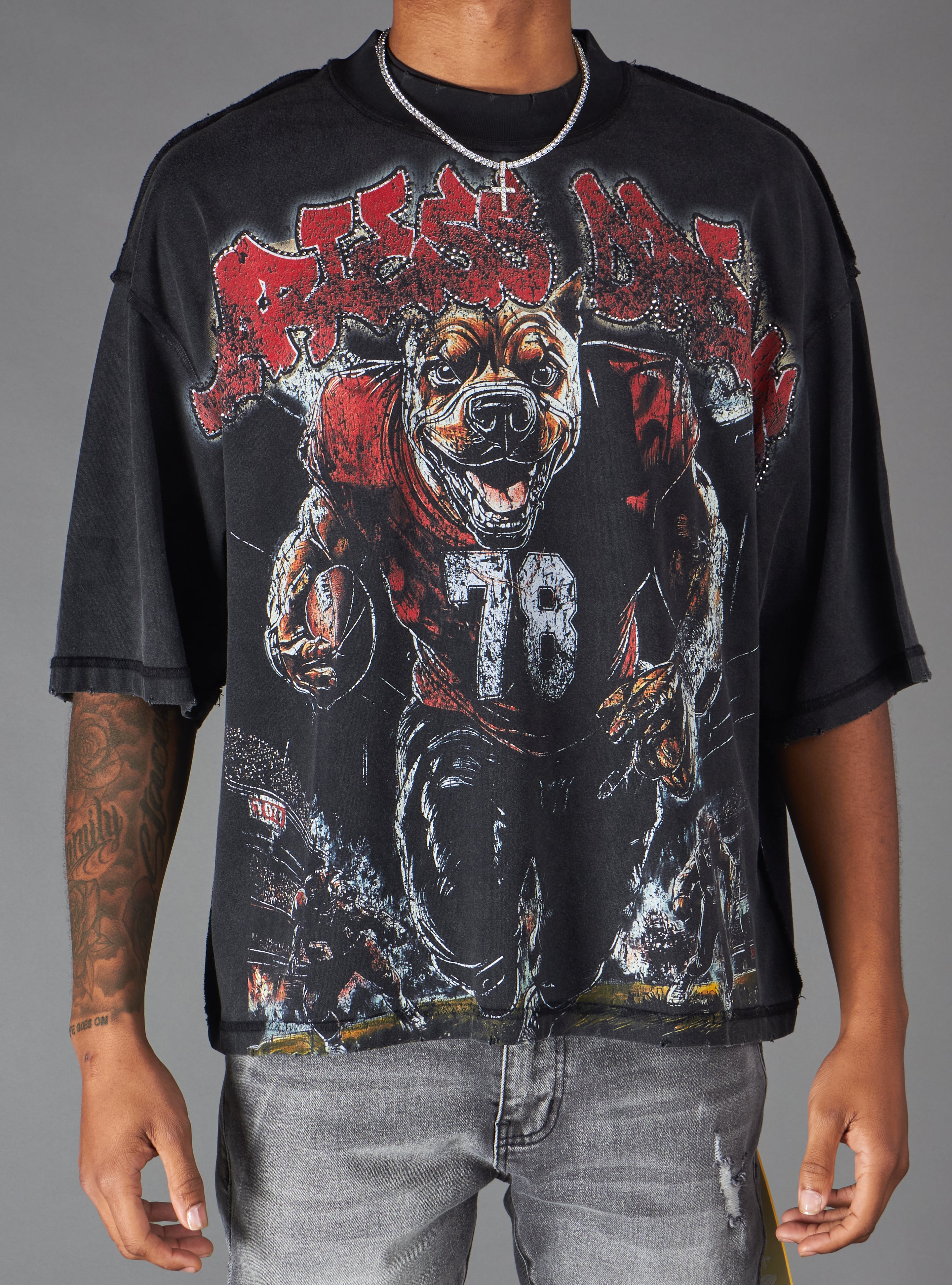 Young Saint T-Shirt - Sprint - Black - 416