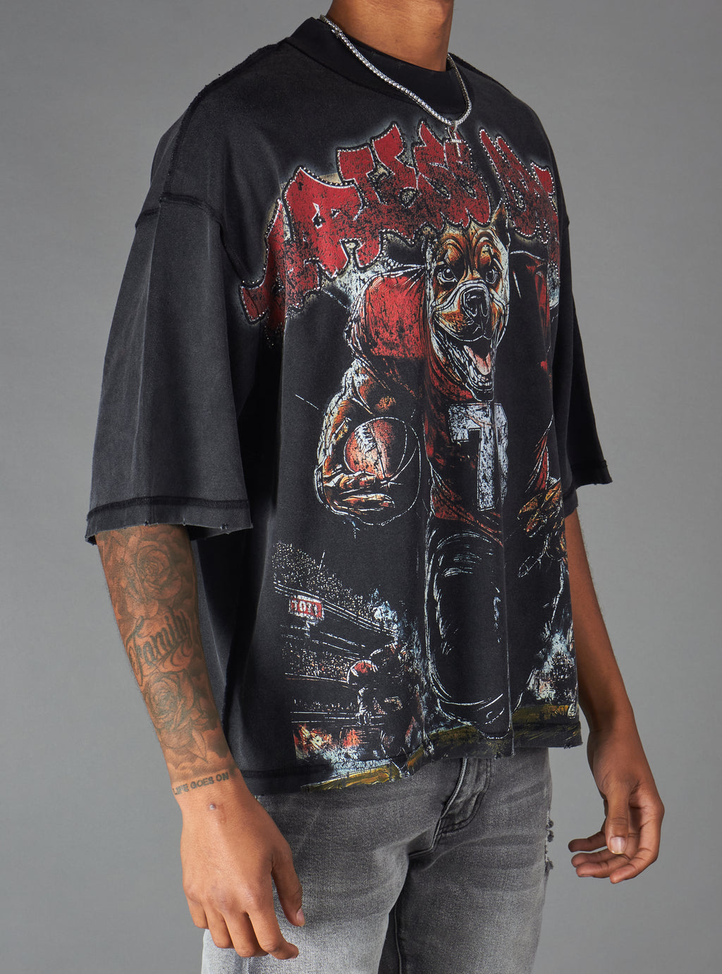 Young Saint T-Shirt - Sprint - Black - 416