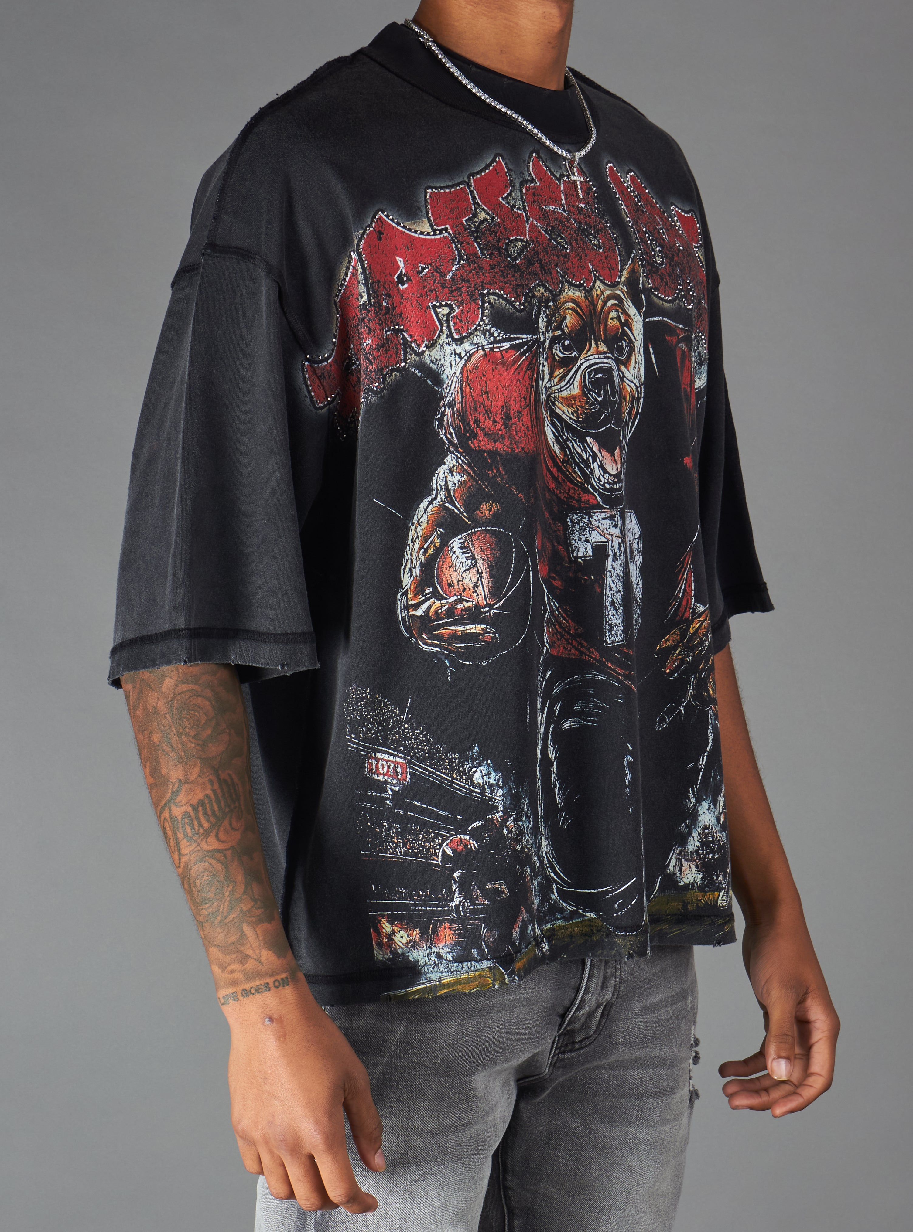 Young Saint T-Shirt - Sprint - Black - 416