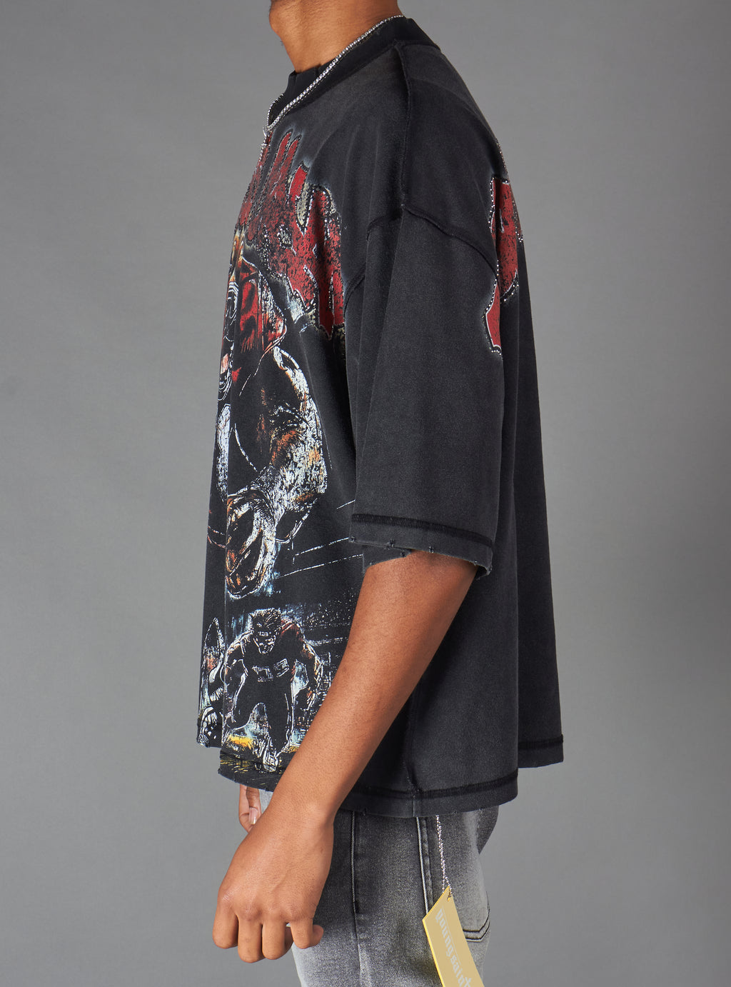 Young Saint T-Shirt - Sprint - Black - 416