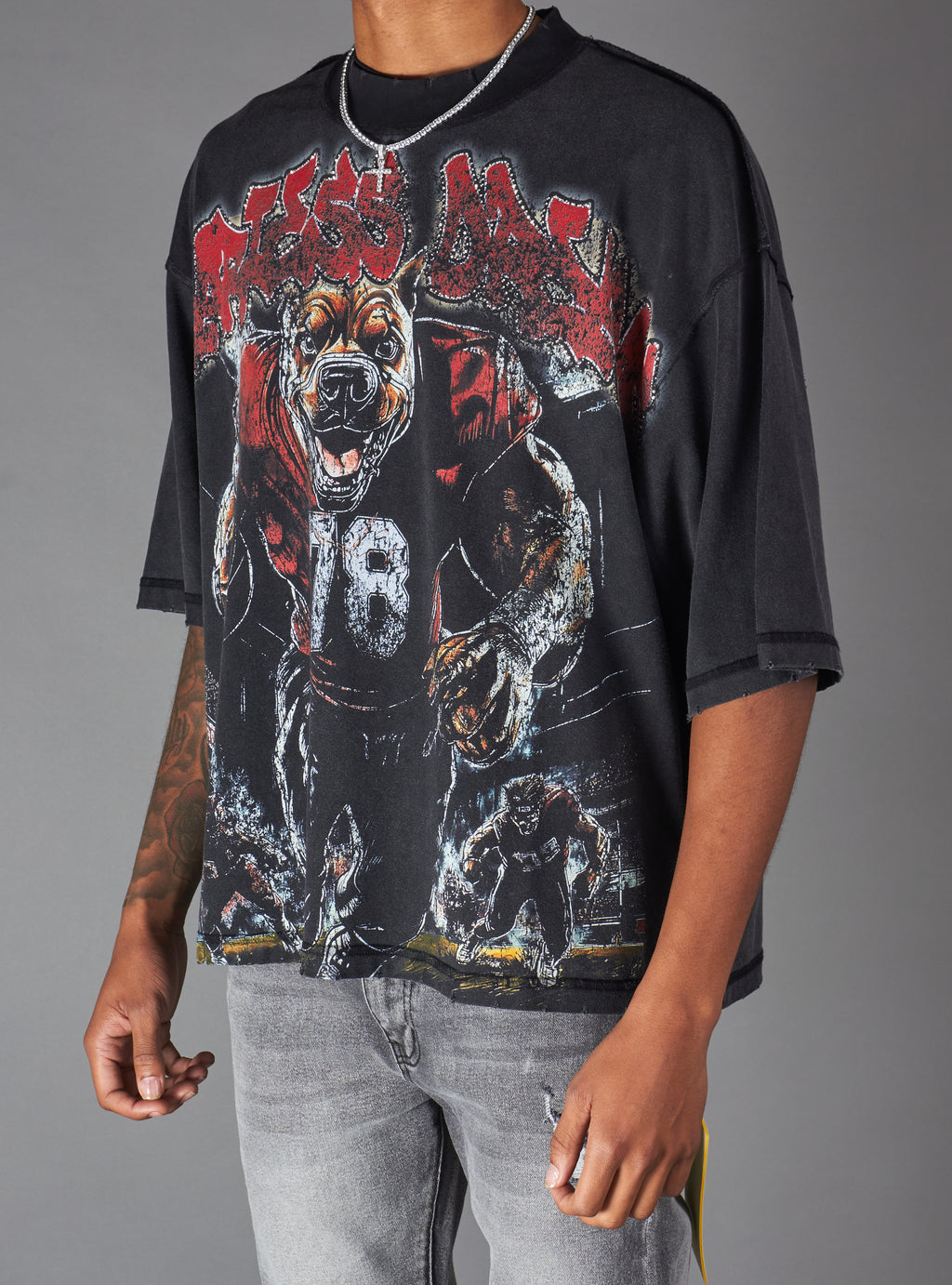 Young Saint T-Shirt - Sprint - Black - 416