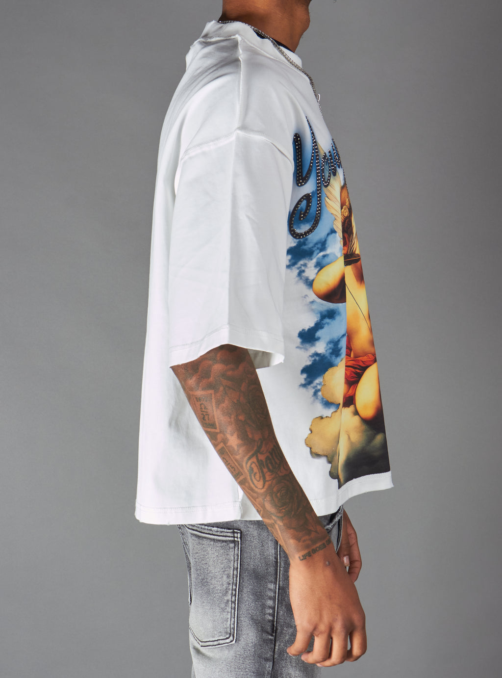 Young Saint T-Shirt - Ember -White - 612