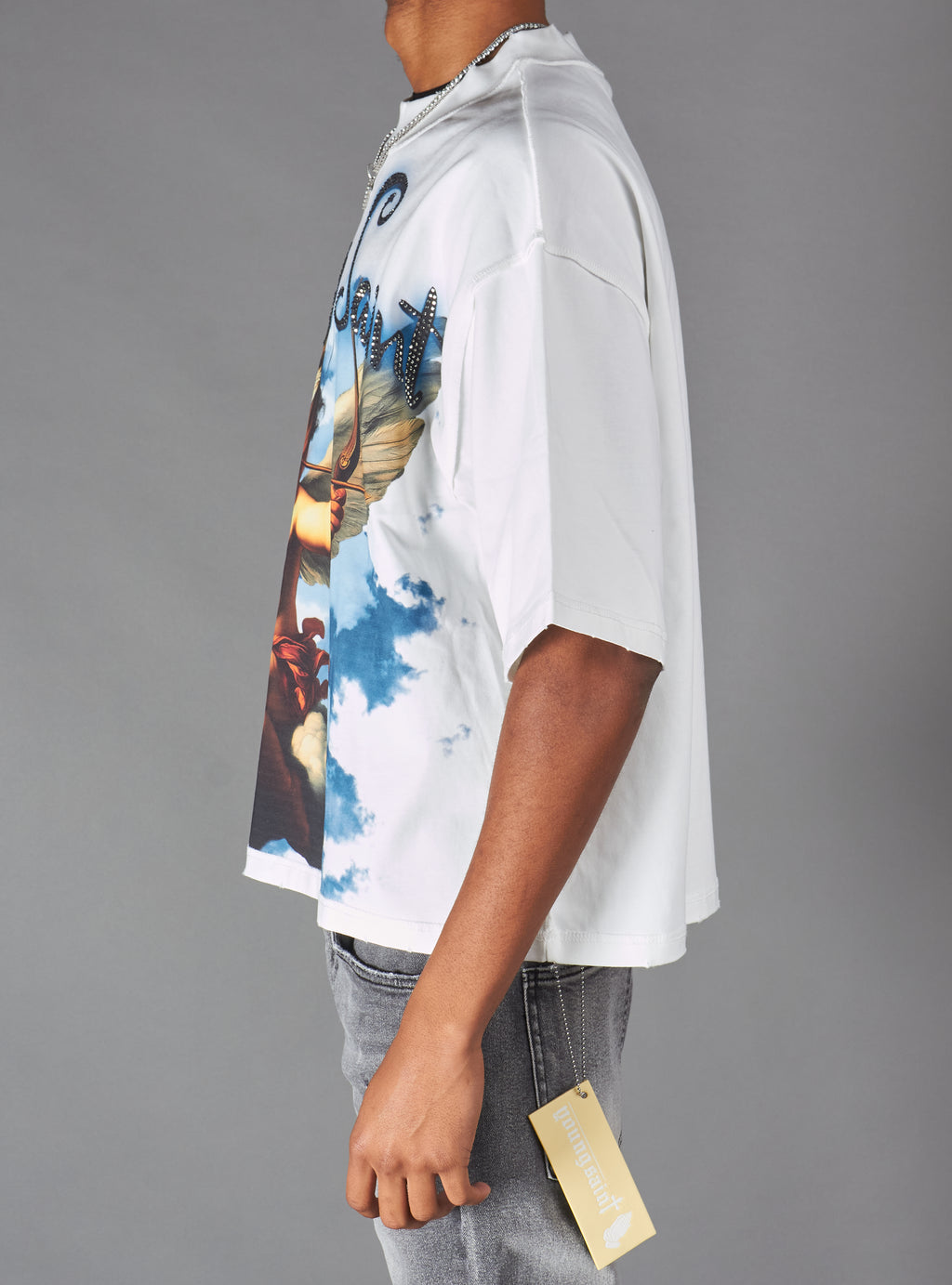 Young Saint T-Shirt - Ember -White - 612