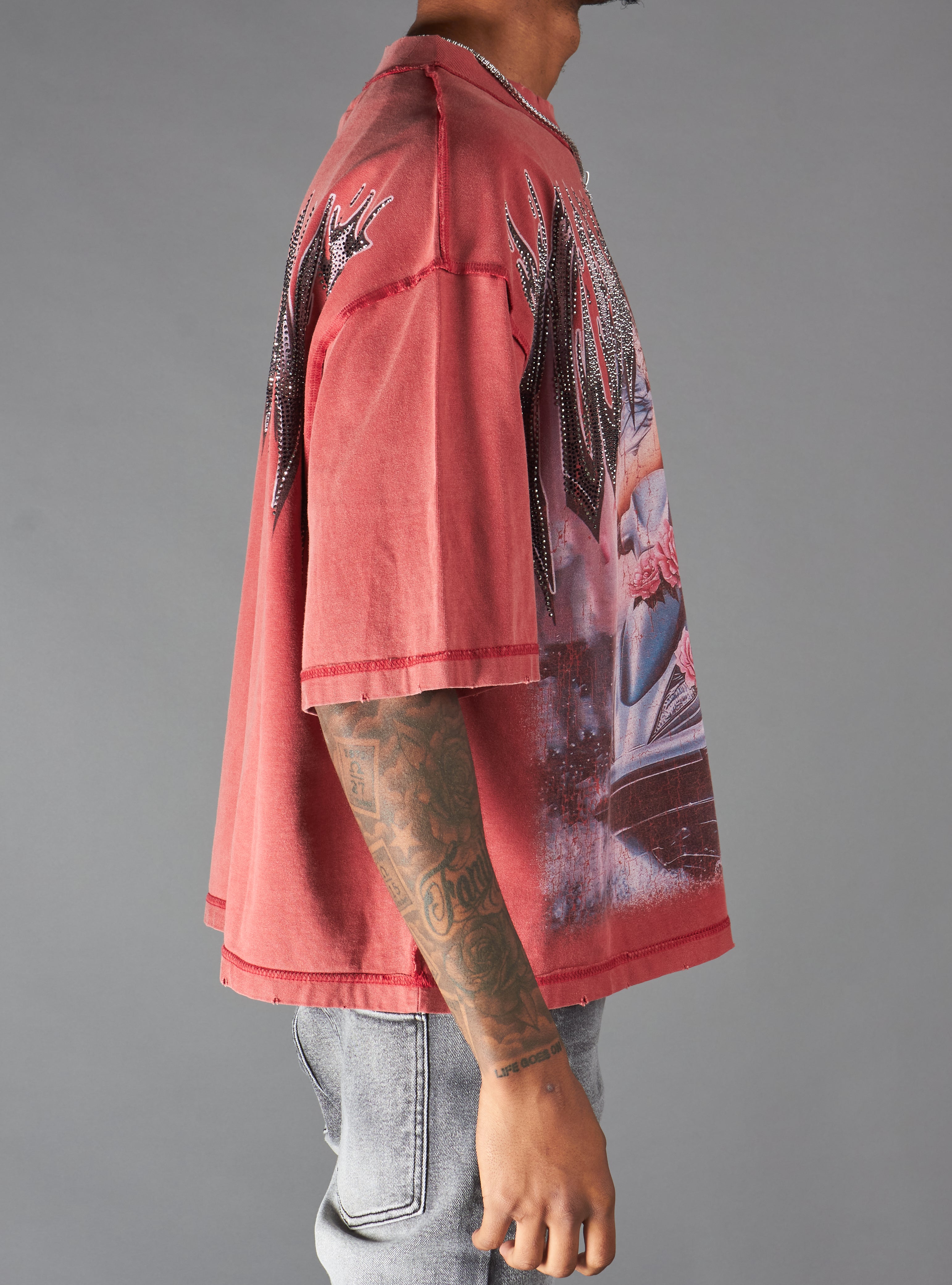 Young Saint T-Shirt - Halo - Red - 203