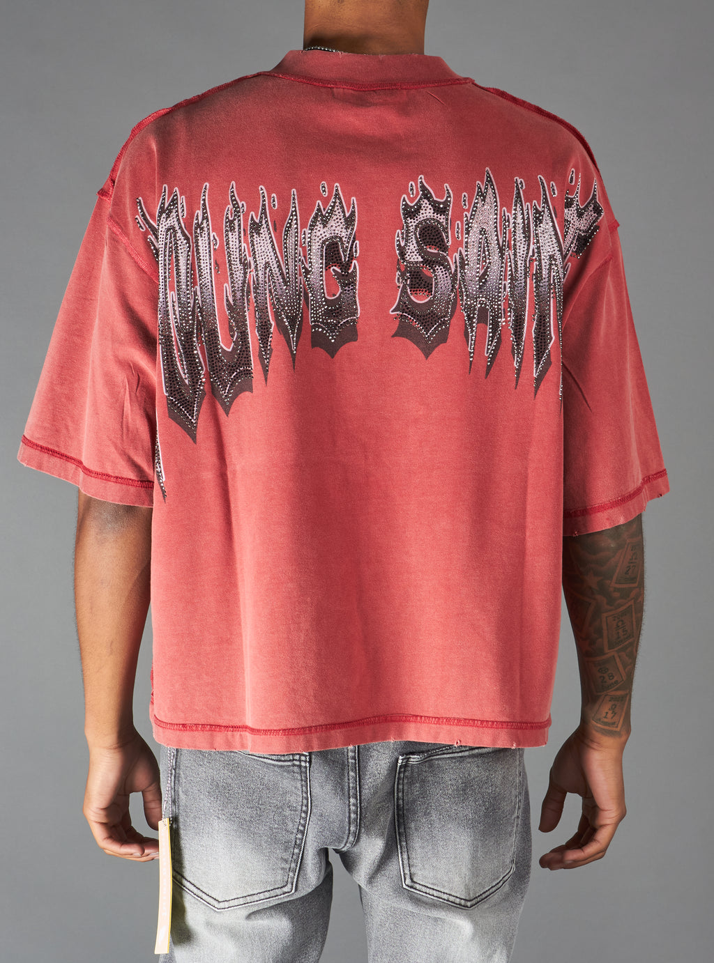 Young Saint T-Shirt - Halo - Red - 203