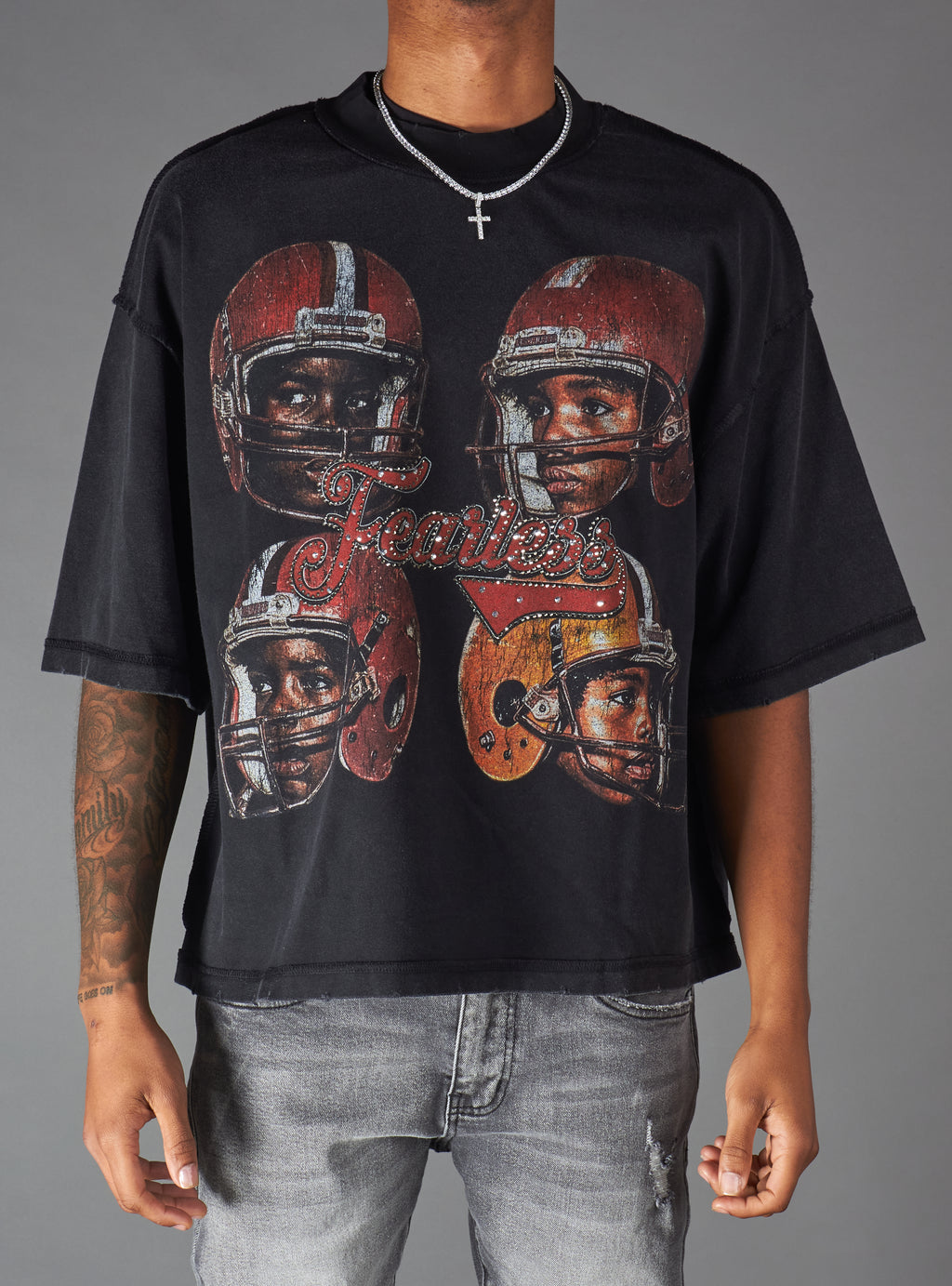 Young Saint T-Shirt - Rift - Black - 302