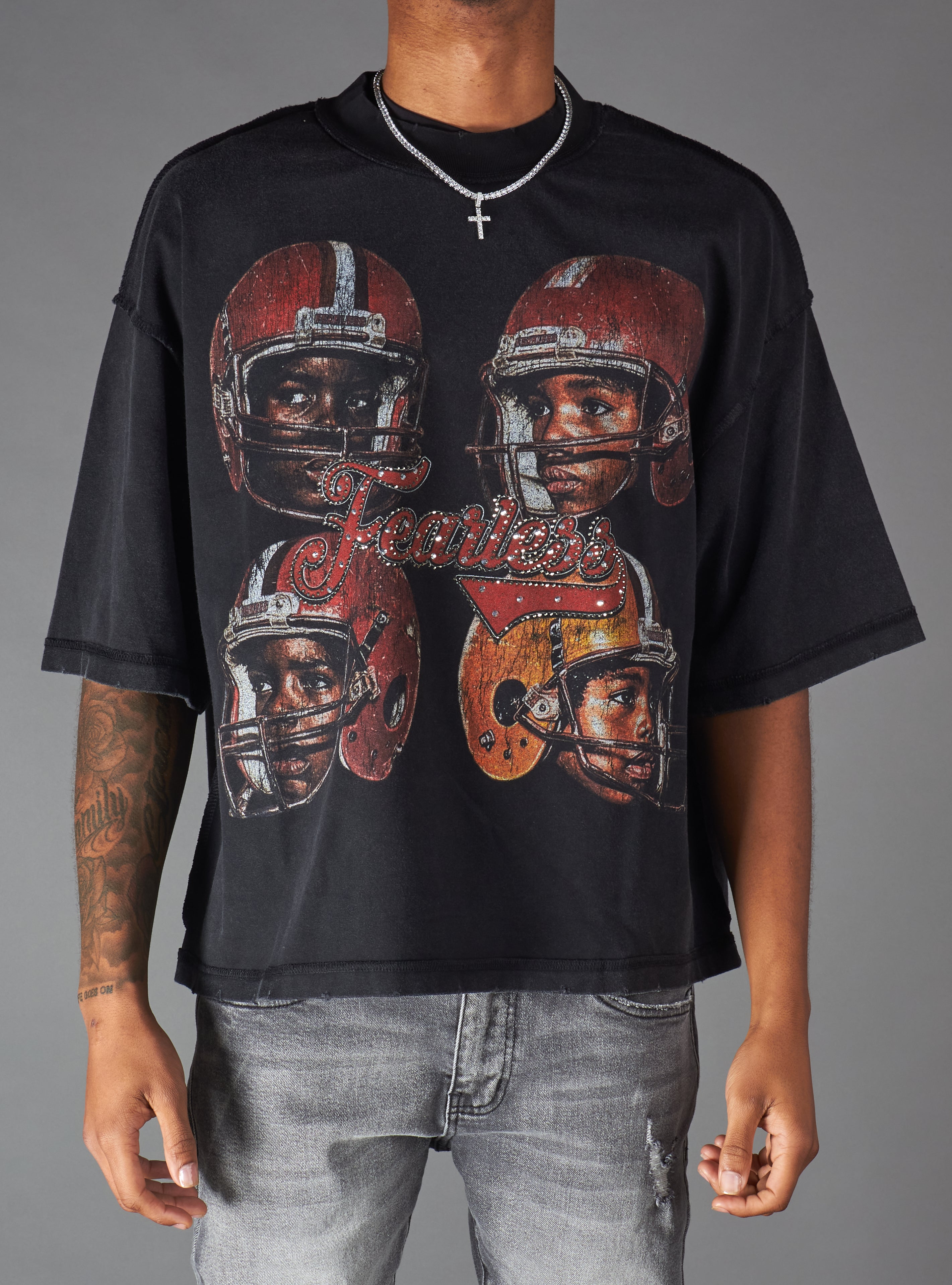 Young Saint T-Shirt - Rift - Black - 302