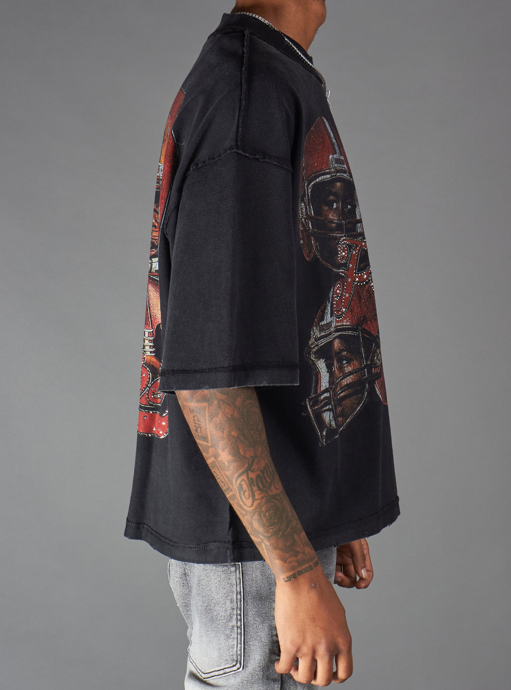 Young Saint T-Shirt - Rift - Black - 302