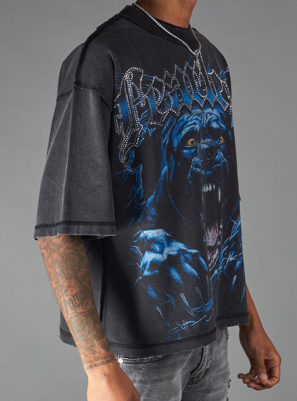 Young Saint Tank Top - Bolt - Black - 115