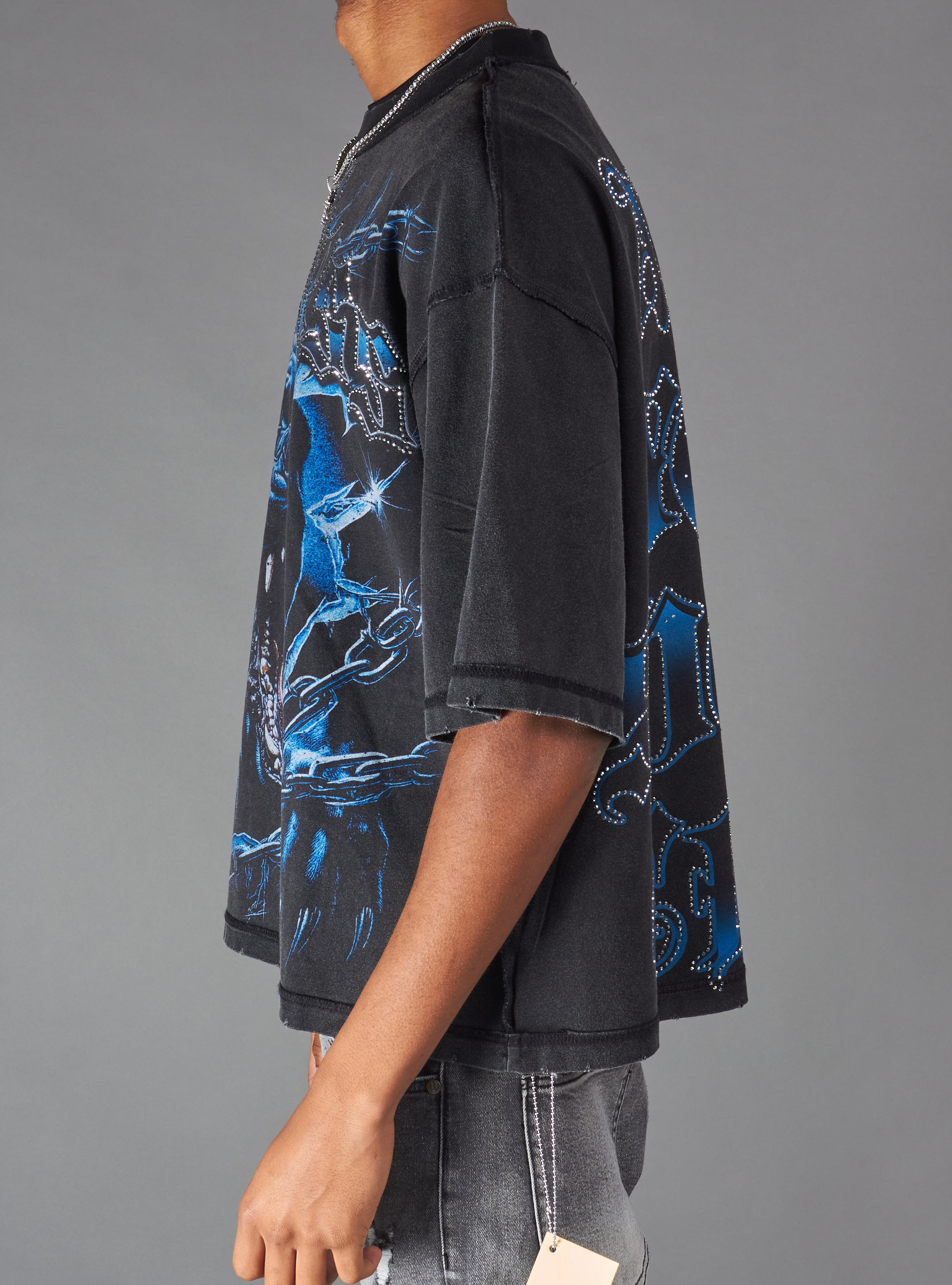 Young Saint Tank Top - Bolt - Black - 115