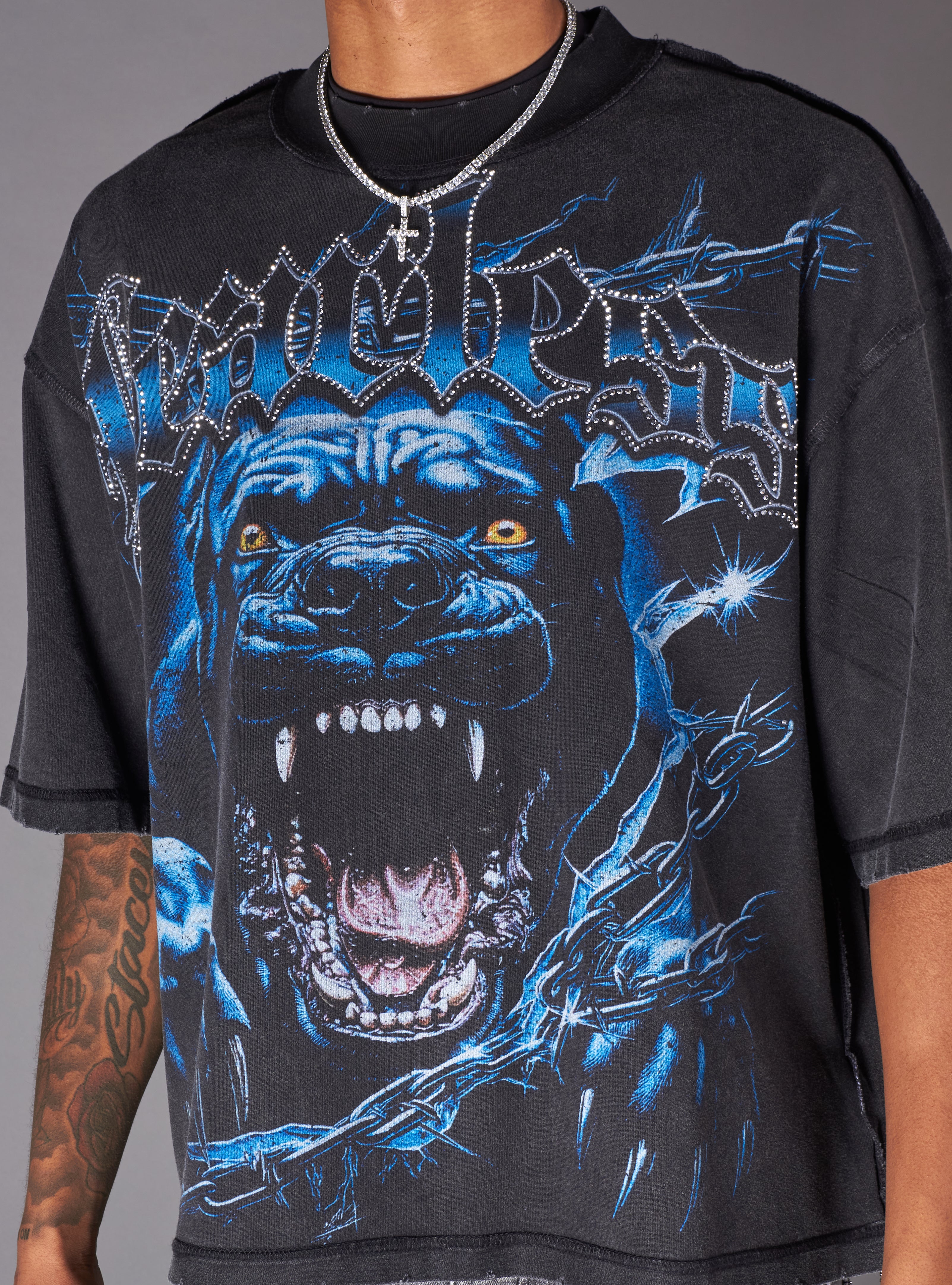 Young Saint Tank Top - Bolt - Black - 115