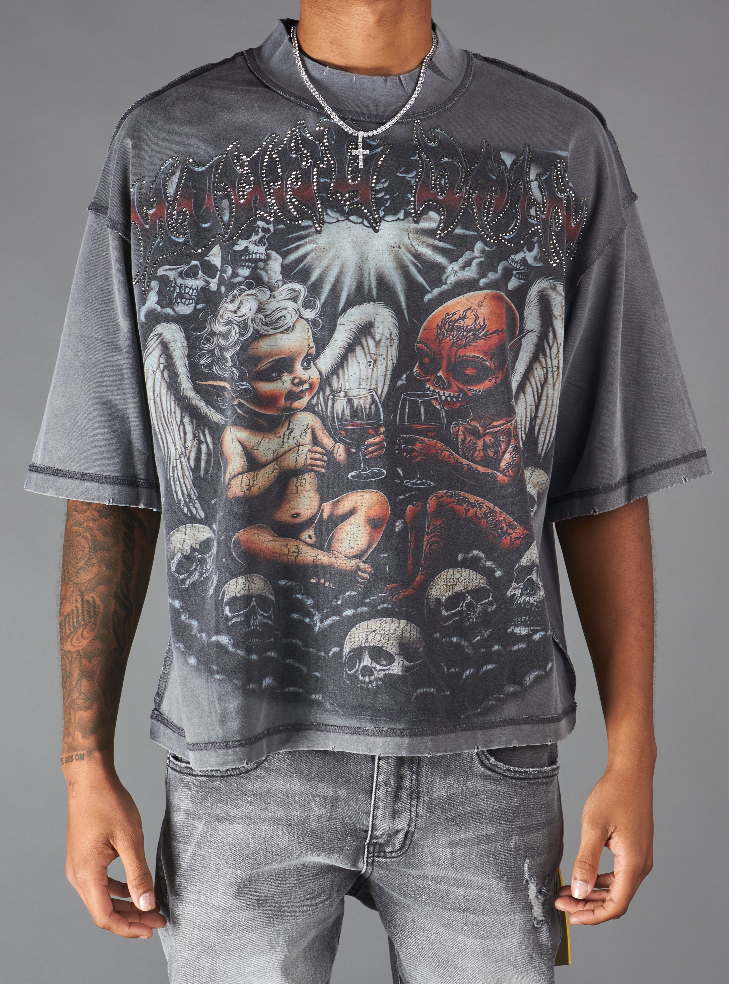 Young Saint T-Shirt - Veil - Grey - 521