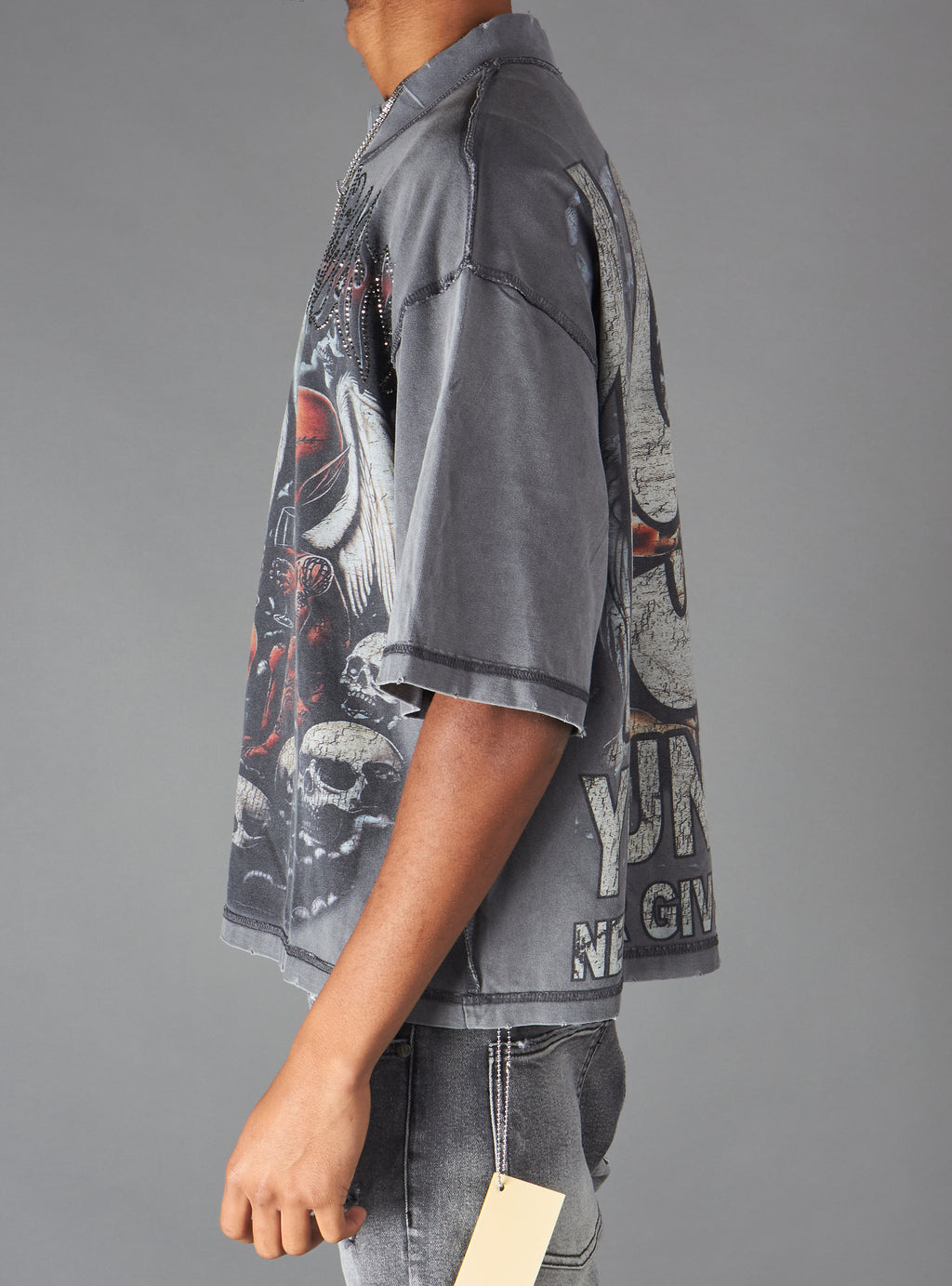 Young Saint T-Shirt - Veil - Grey - 521