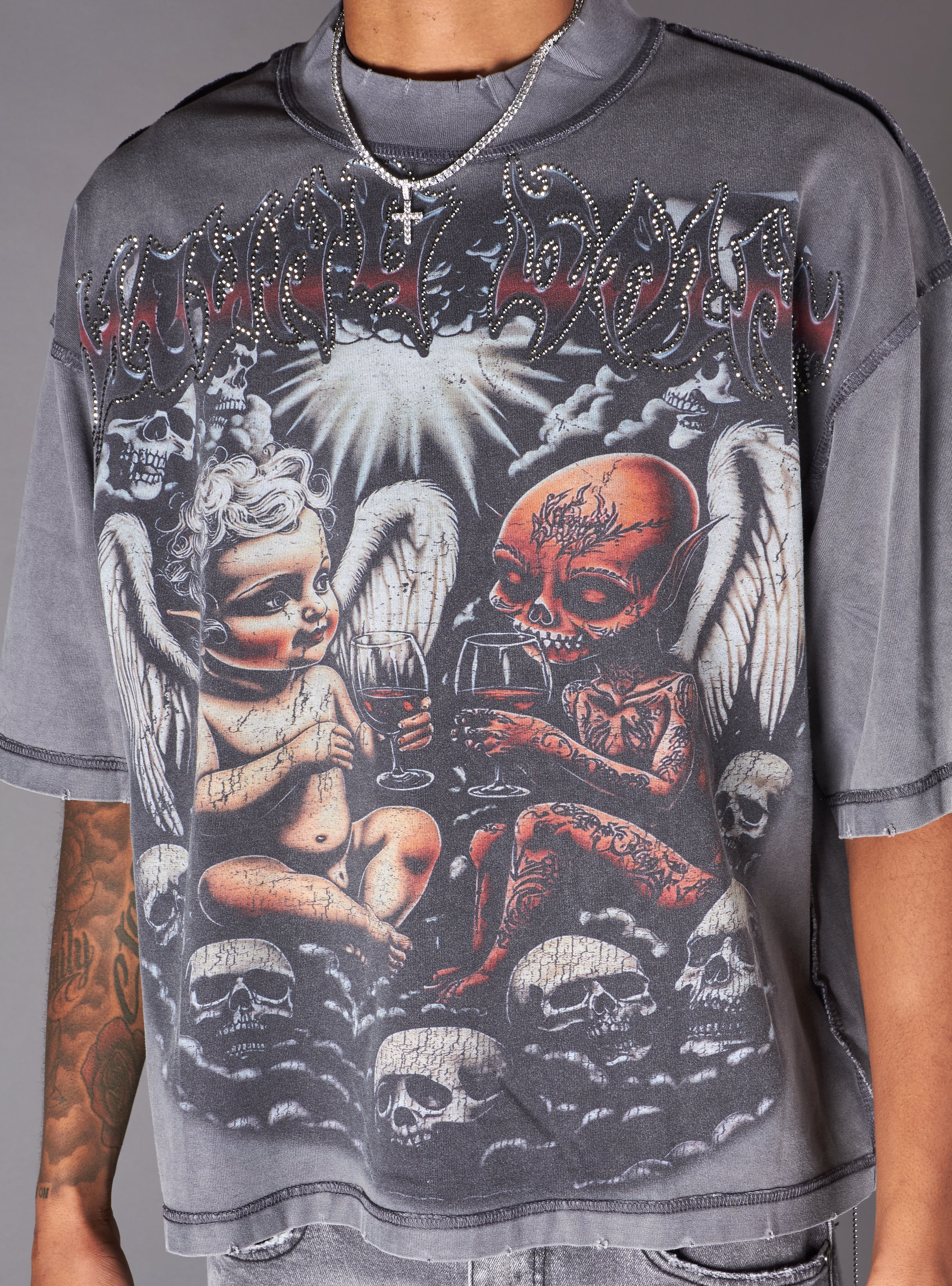 Young Saint T-Shirt - Veil - Grey - 521