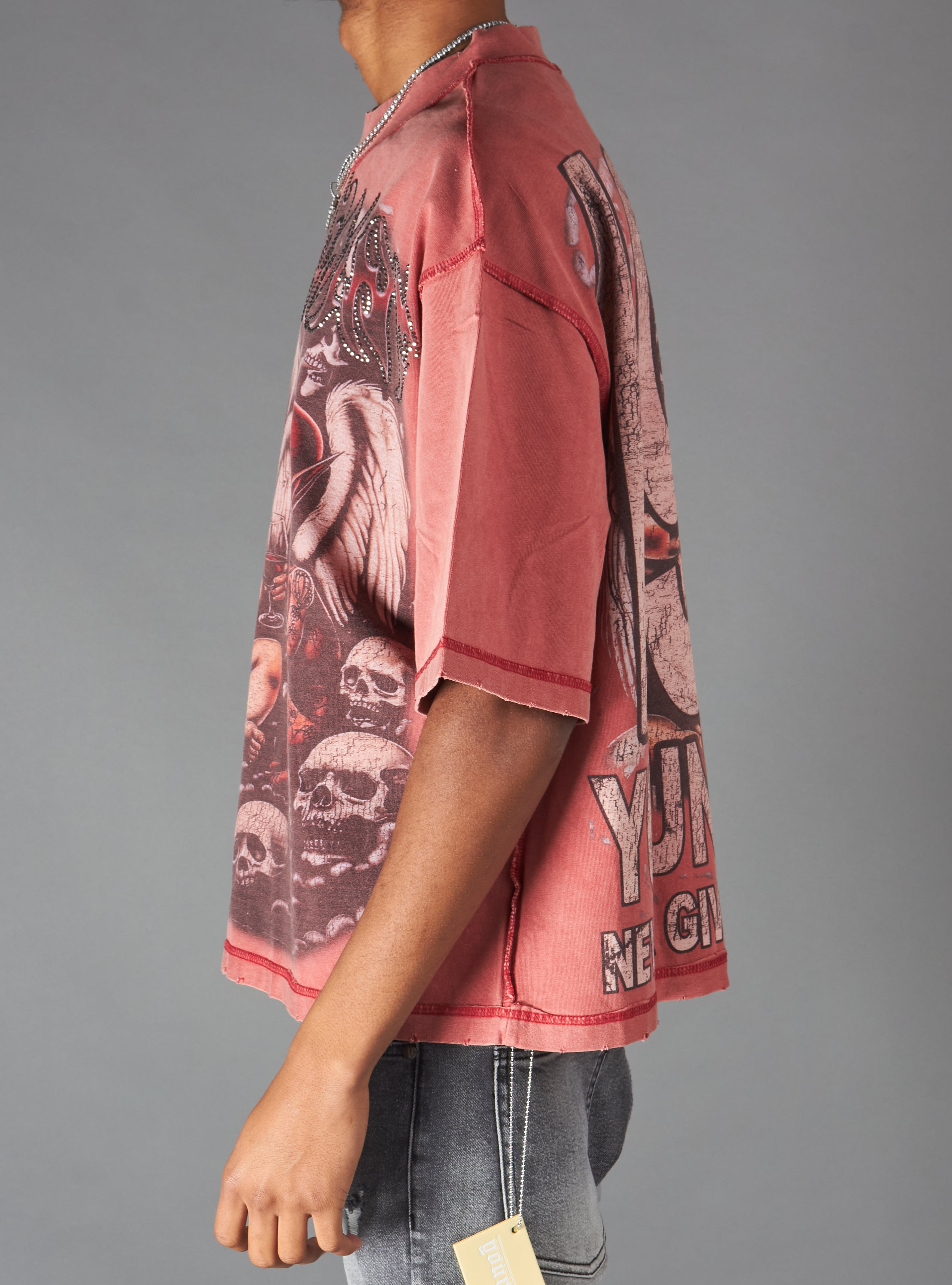 Young Saint T-Shirt - Veil - Red - 522