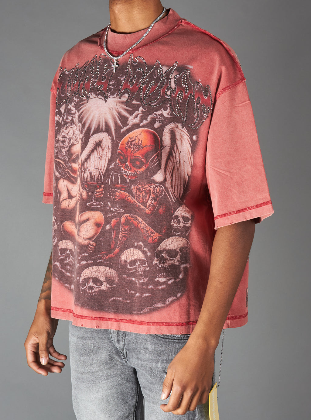 Young Saint T-Shirt - Veil - Red - 522