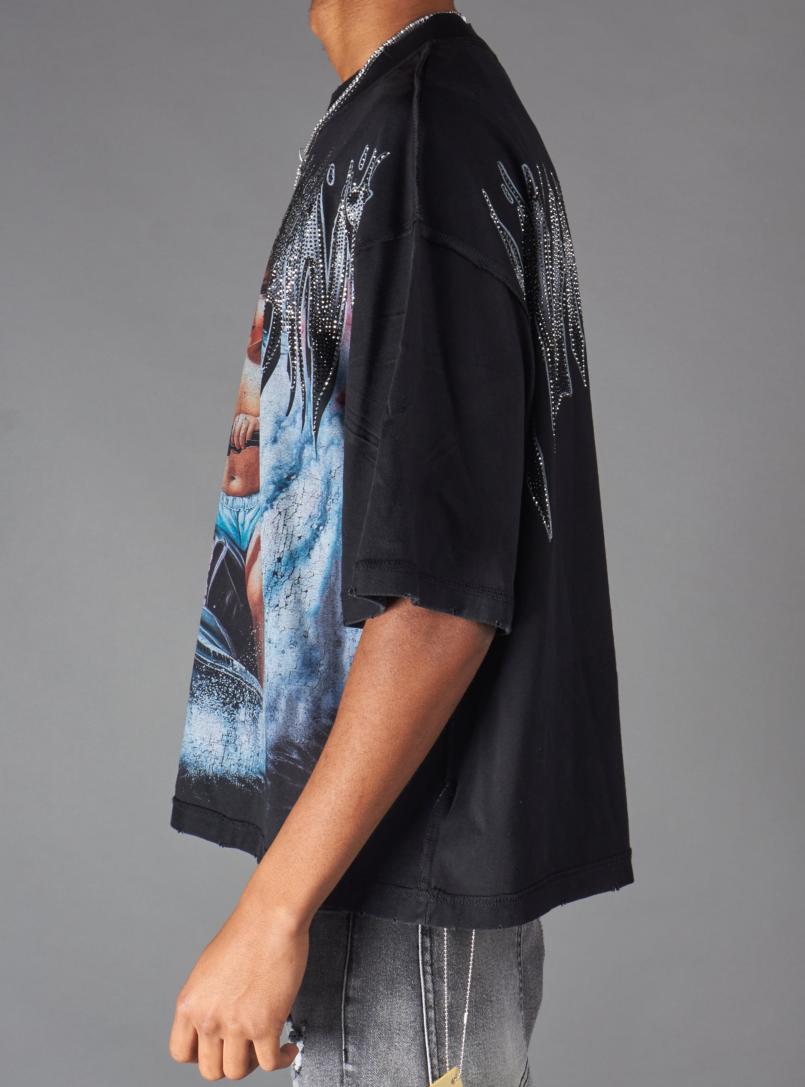 Young Saint T-Shirt - Halo - Black - 204