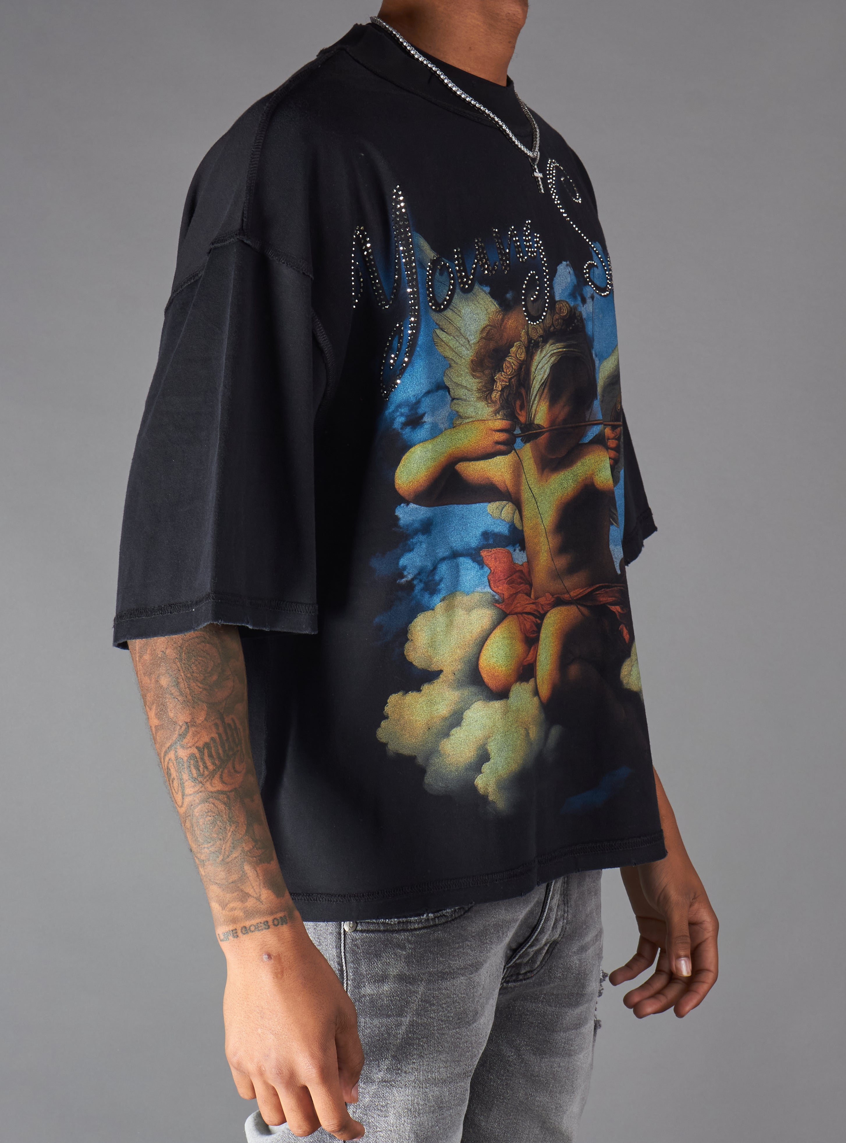 Young Saint T-Shirt - Ember - Black - 611