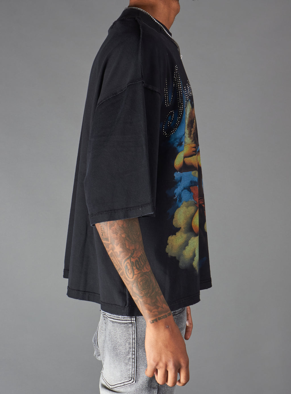 Young Saint T-Shirt - Ember - Black - 611