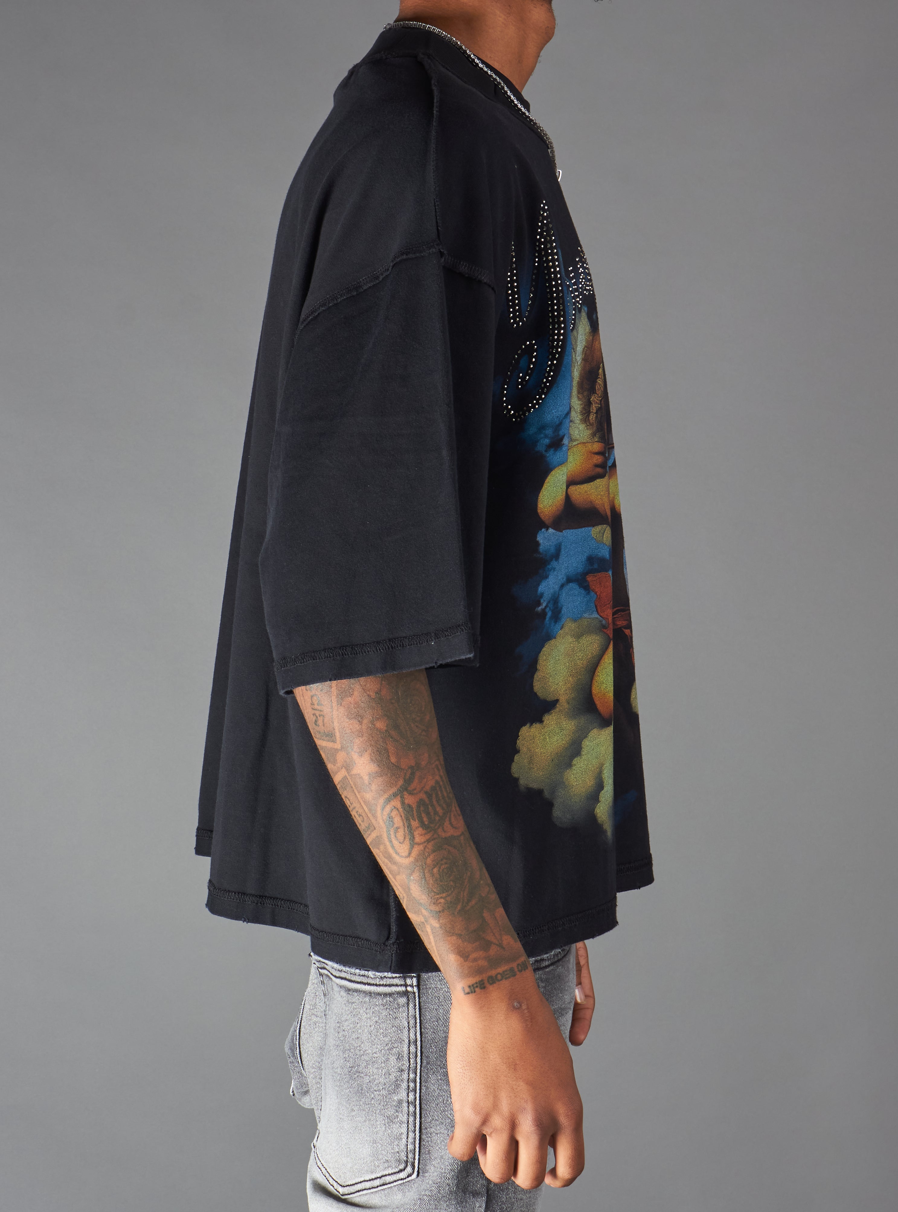 Young Saint T-Shirt - Ember - Black - 611