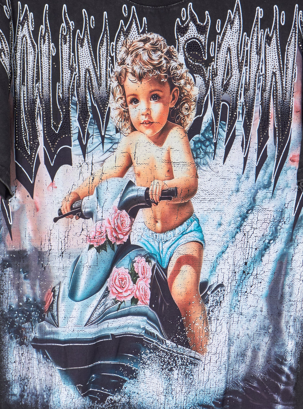 Young Saint T-Shirt - Halo - Black - 204