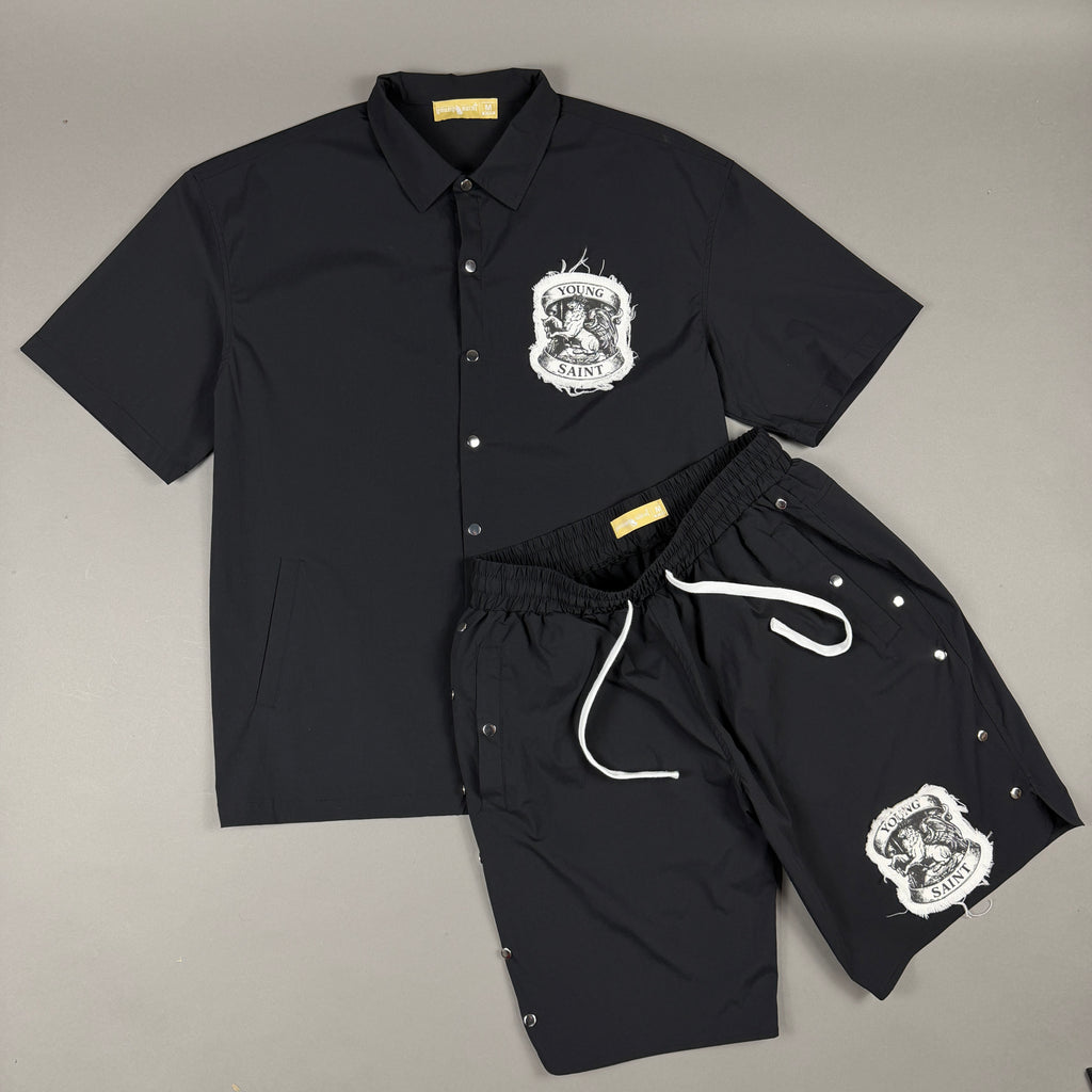 Young Saint Short Set - Black - Voss - 8