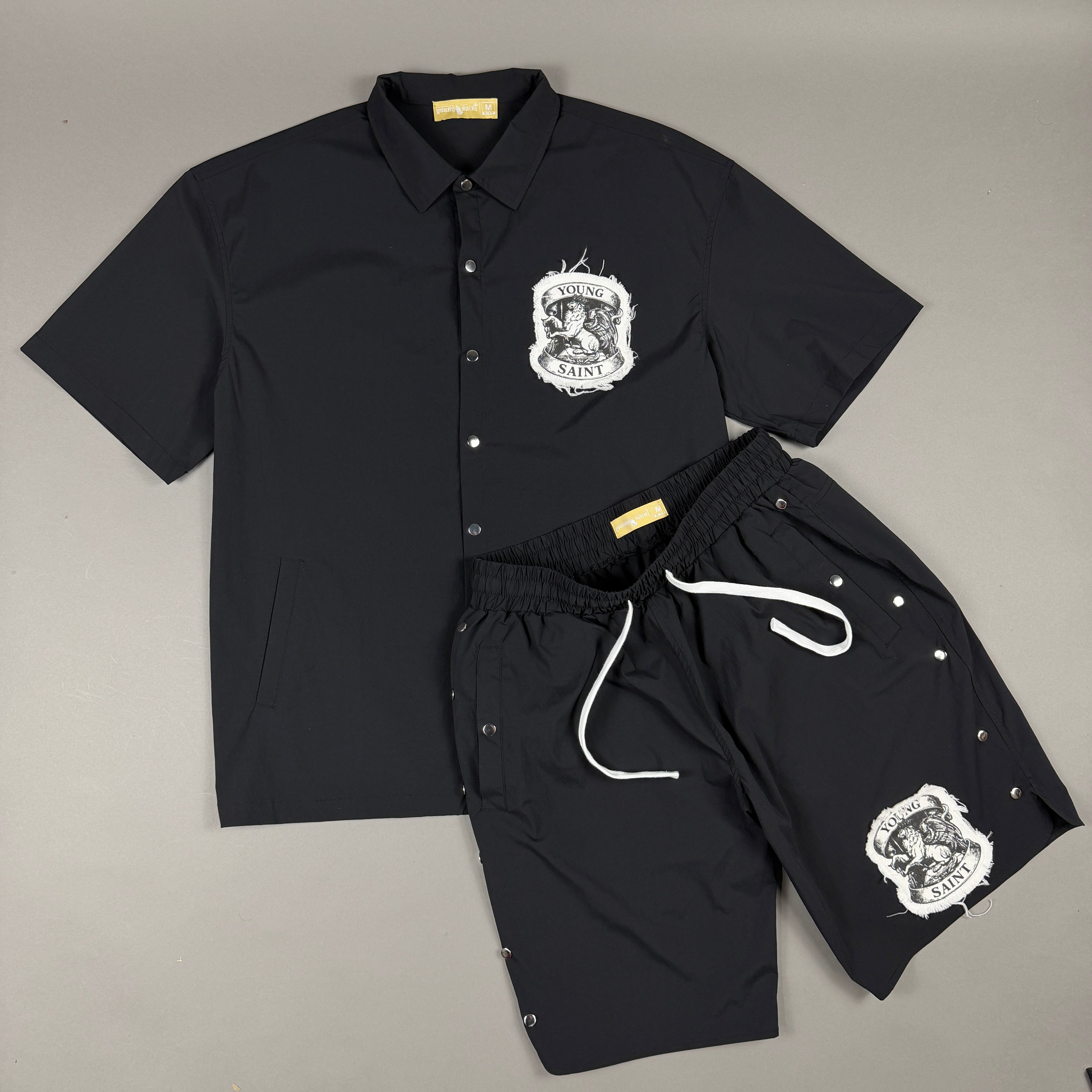 Young Saint Short Set - Black - Voss - 8