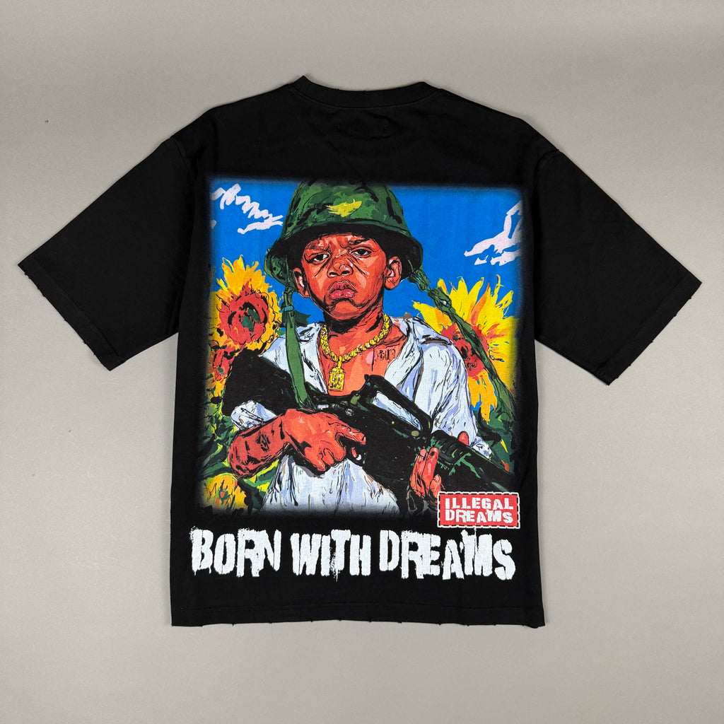 Illegal Dreams T-Shirt - Black -  Nova - 1