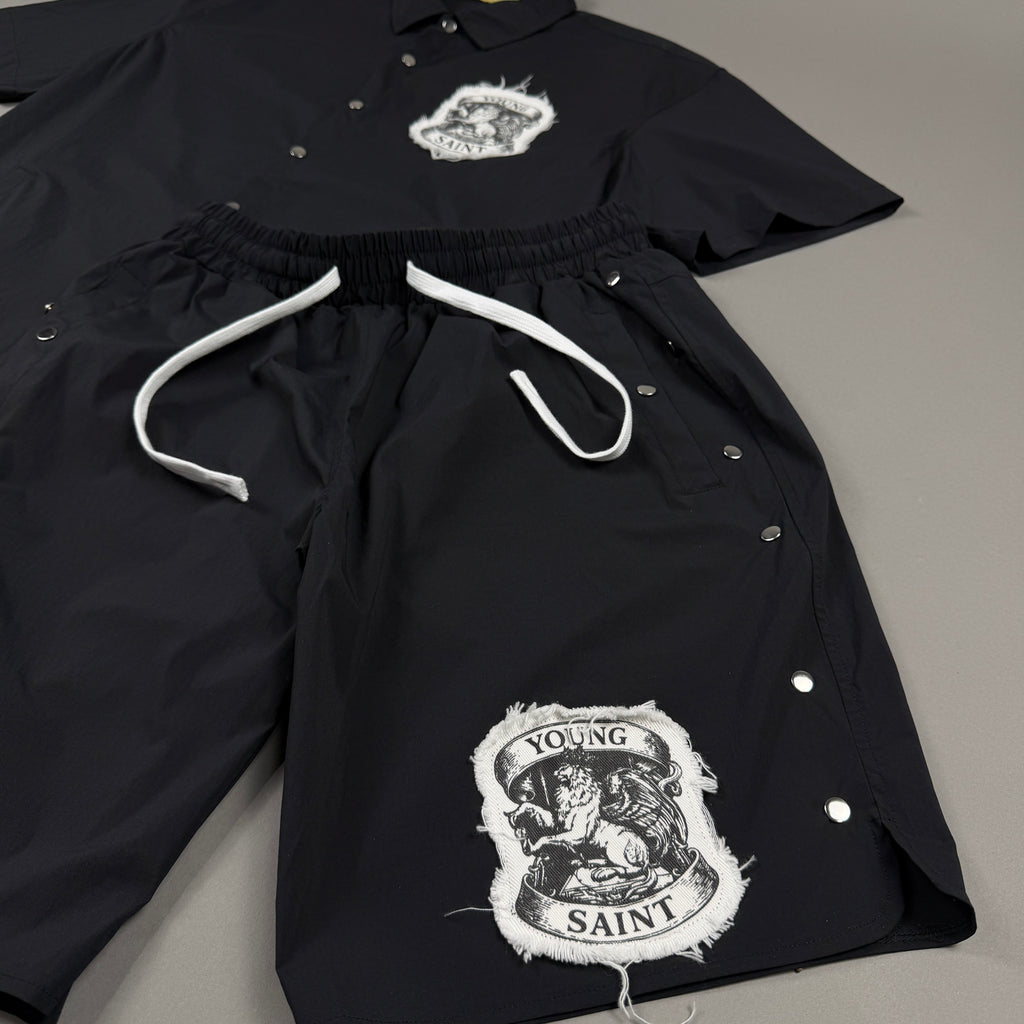 Young Saint Short Set - Black - Voss - 8