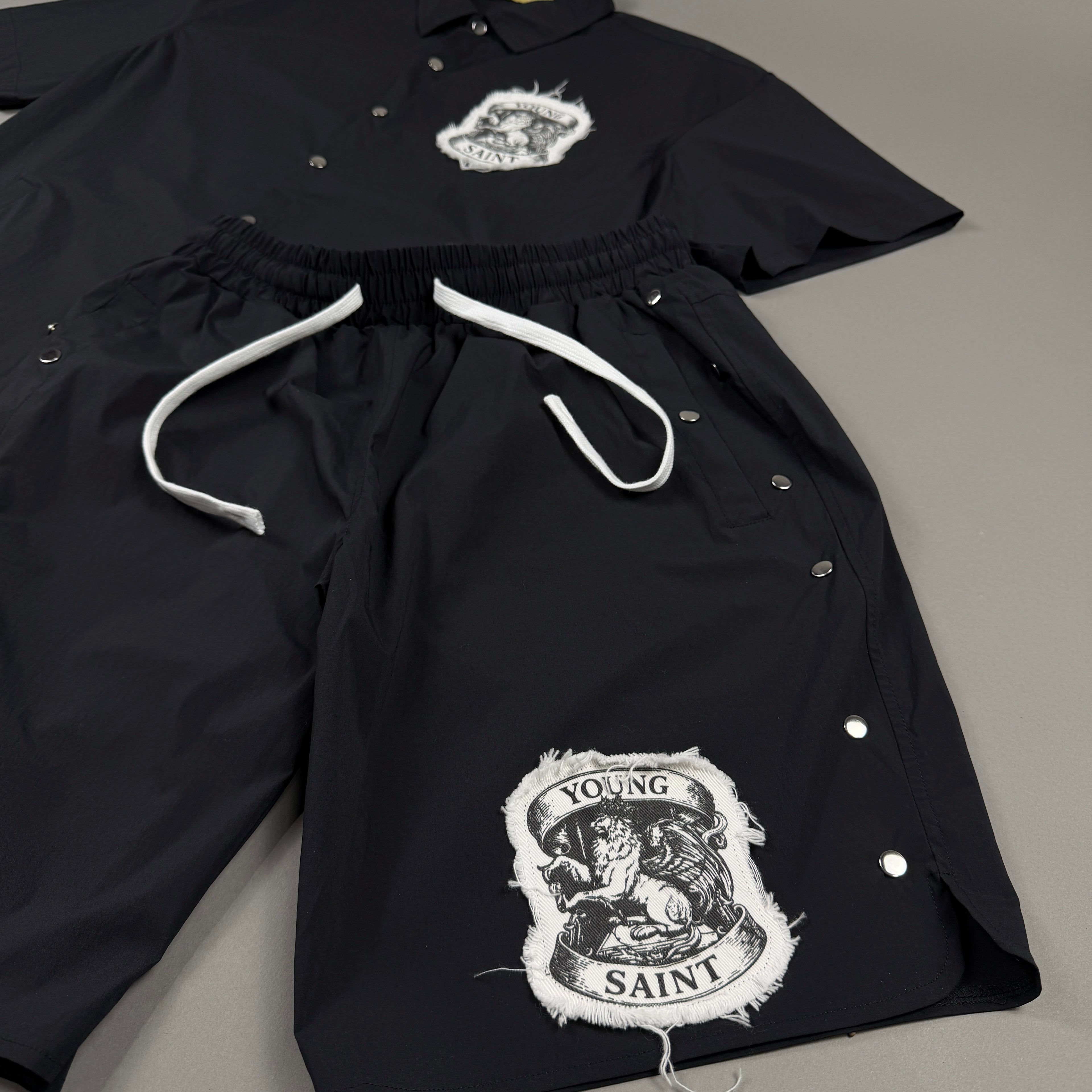 Young Saint Short Set - Black - Voss - 8