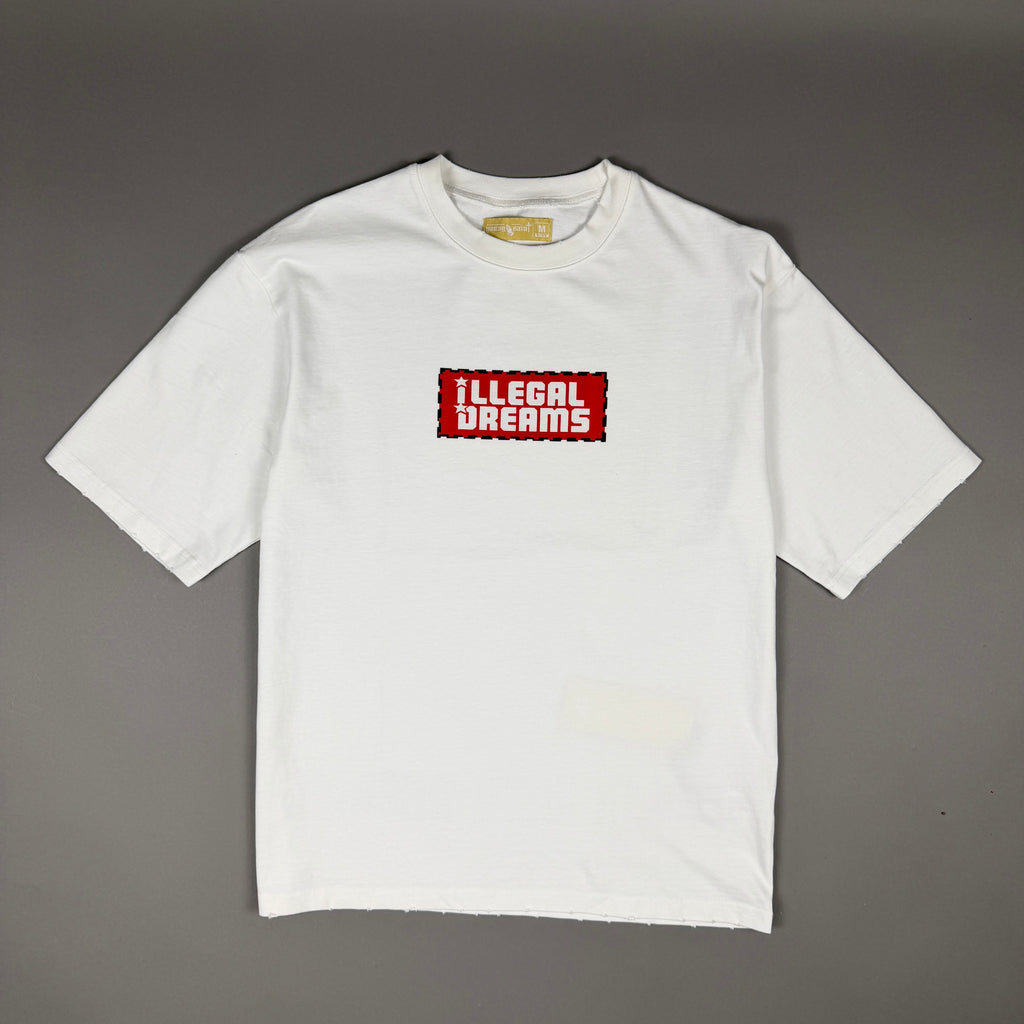 Illegal Dreams T-Shirt - White - Nova - 3