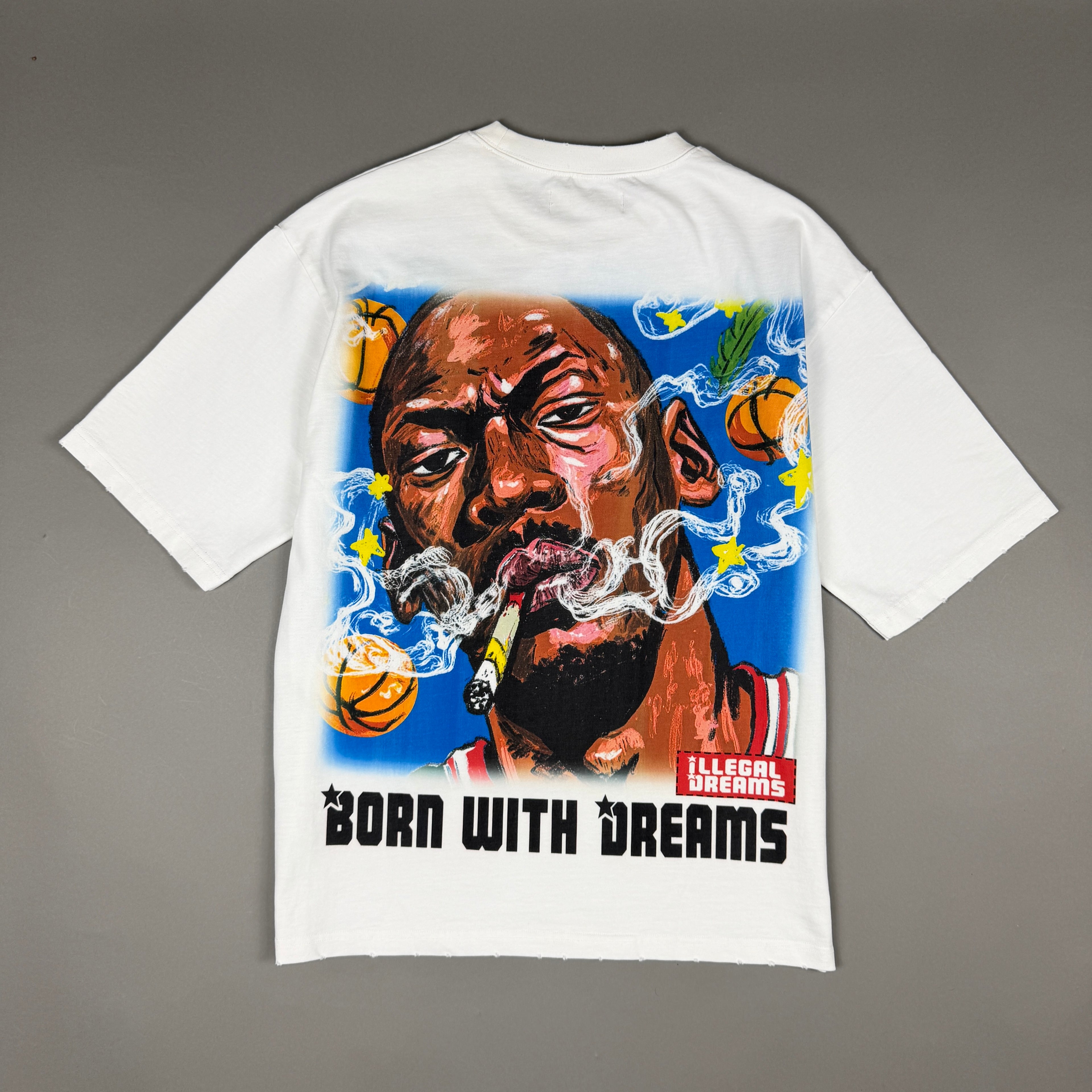 Illegal Dreams T-Shirt - White - Nova - 4