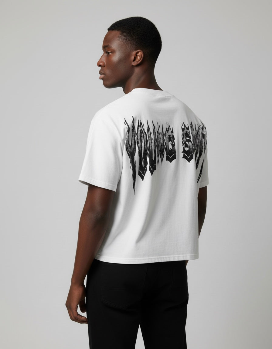 Young Saint T-Shirt - Halo - White - 202