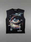 Young Saint Kiss of Death Tank Top - Black - SUM26-04