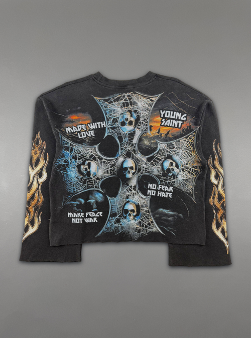 Young Saint Doom Eye Shirt - Black - SUM26-02