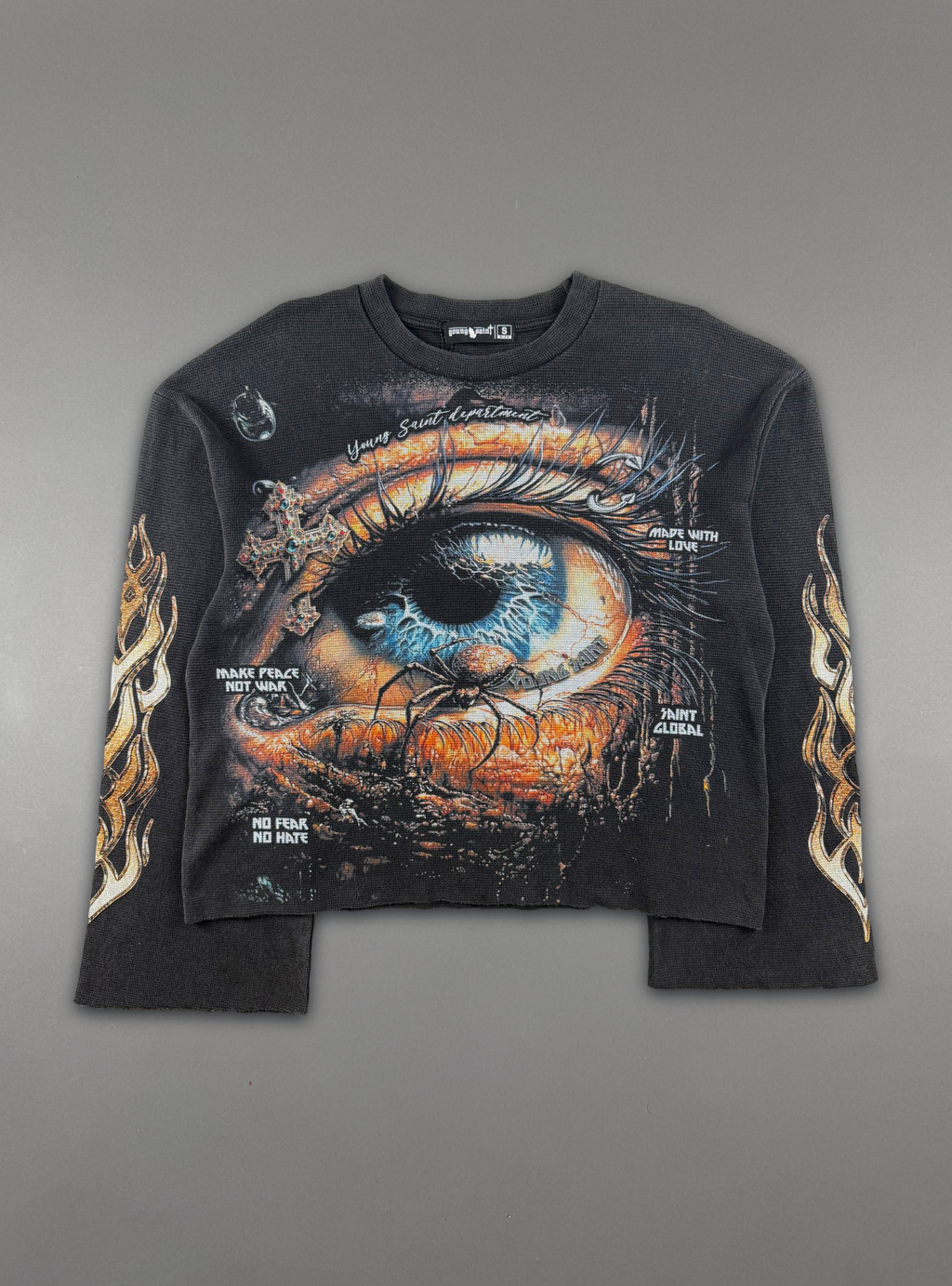 Young Saint Doom Eye Shirt - Black - SUM26-02