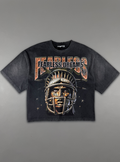 Young Saint Dark Grunge Vintage T-Shirt - Black - SUM26-09