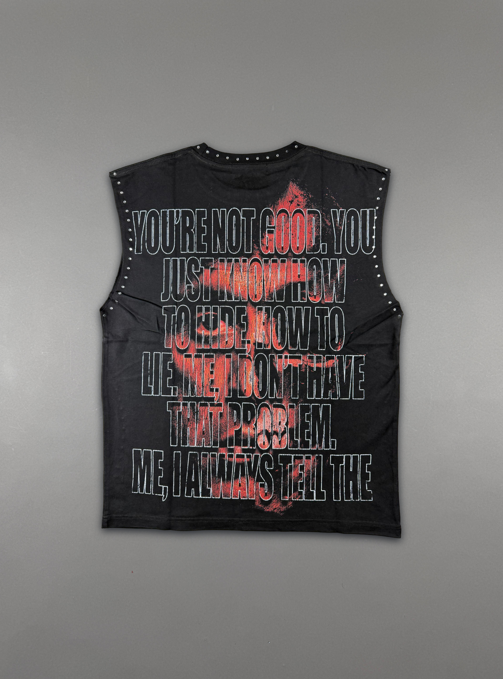 Young Saint Fearless Rebel Tank Top - Black - SUM26-08