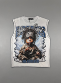 Young Saint Heaven Made Tank Top - White - SUM26-06