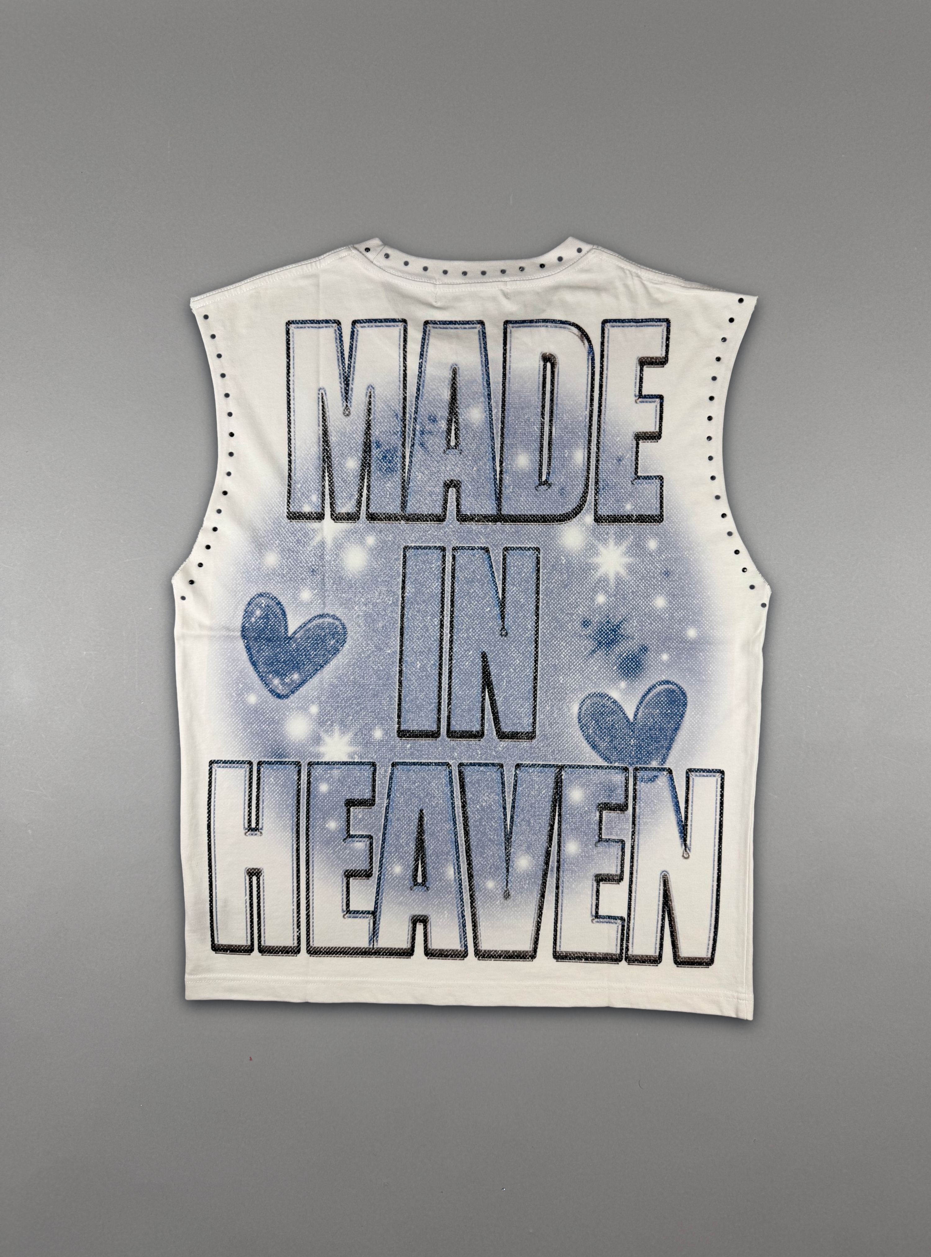 Young Saint Heaven Made Tank Top - White - SUM26-06