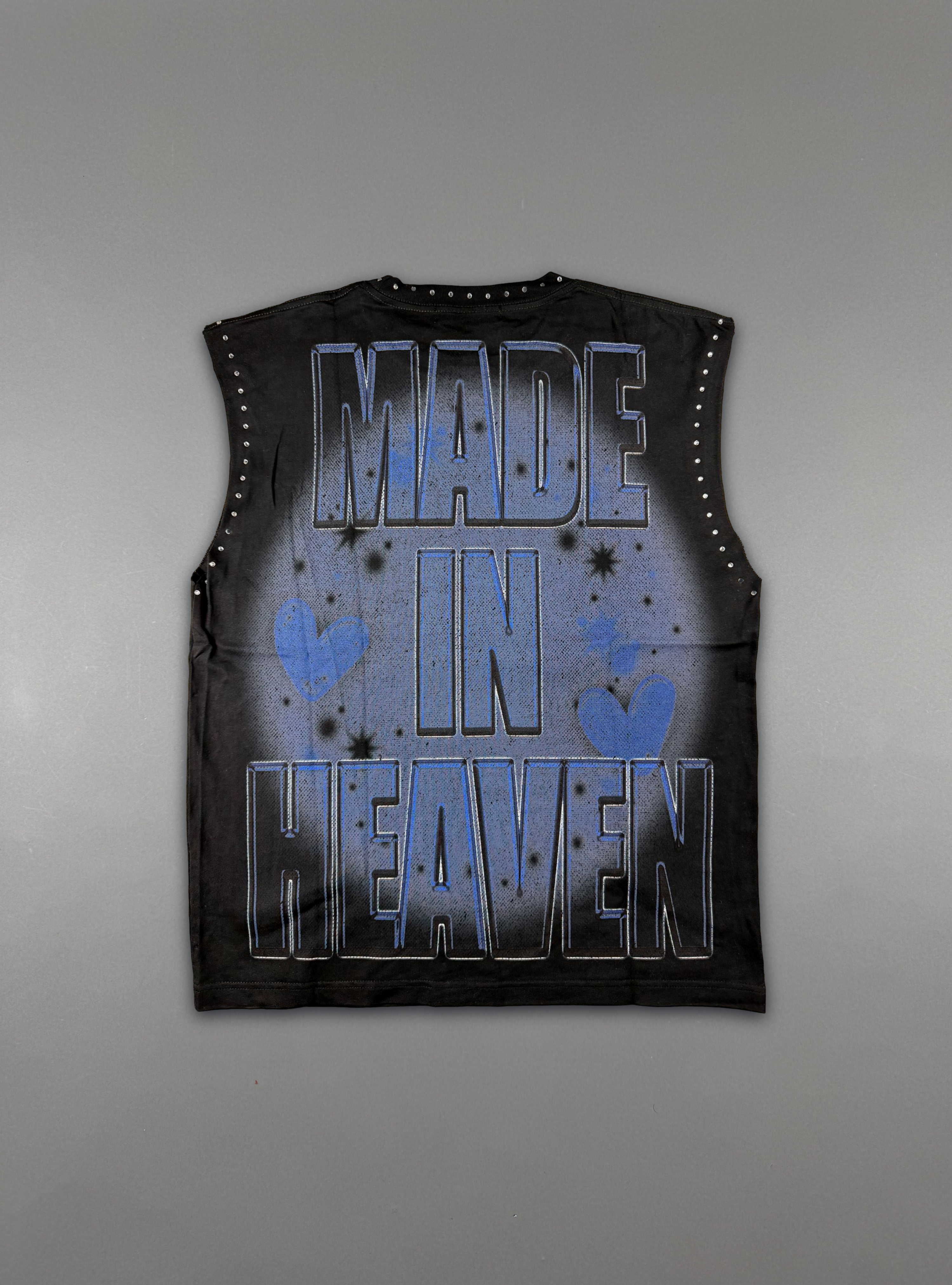 Young Saint Heaven Made Tank Top - Black - SUM26-07
